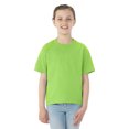 thumbnail image 1 of Jerzees Youth DRI-POWER Active Short Sleeve Crew T-Shirt, M, Neon Green, 1 of 1