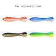 thumbnail image 3 of 10Pcs Lure Bait Fishing Soft Bionic Tail Moving Swim Loach Artificial Bass Tackle Fake Goods Moving Bouncing Sinking Swimming Accessory A Large, 3 of 9