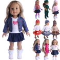 thumbnail image 2 of Vêtements de Poupée Robe Ensembles Pyjamas pour 18 Pouces American Girl Our Generation, 2 of 5