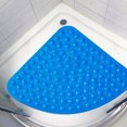 thumbnail image 3 of Bath Tub Anti-skid Mat Floor Cushion Mat Accessory Practical Solid Color Shower Pad Bathroom Accessory Protective Accessories Bathing Ground Rug White, 3 of 9