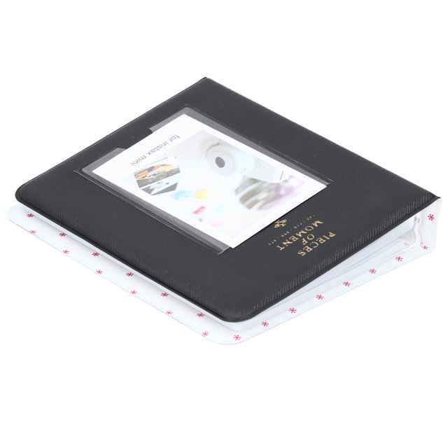 Livre Photo, Étui Photo 64 Pochettes Simple d'Utilisation pour Mini 9 Photos 3 Po Noir