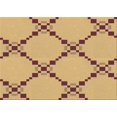 thumbnail image 1 of Ahgly Company Machine Washable Indoor Rectangle Transitional Chrome Gold Yellow Area Rugs, 7' x 9', 1 of 7