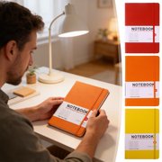 MTBLYS Solid Color Notebook Thick Pad Office Stationery 1 Count Writing Journal for Classroom Workplace Use