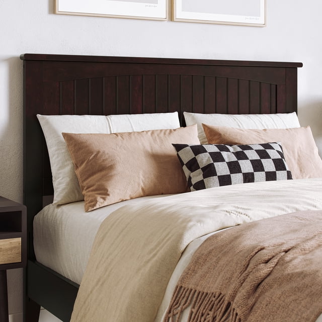 Nantucket Full Wood Panel Headboard in Espresso