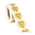 thumbnail image 1 of fastboy 500 Pieces/Roll Thank You Packaging Sealing Stickers Round Kraft Labels DIY, 1 of 8