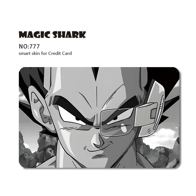 Fashion Cartoon Anime Game PVC Matte Film Sticker Case Skin for Credit Card Big Small No Chip 777 Big Chip