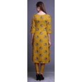 thumbnail image 4 of Bimba Kurtis Droits pour Femmes Longue Robe Kurti Imprimée Haut Indien à Manches 3/4, 4 of 6