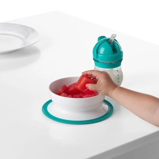 Oxo Tot Stick & Stay Suction Bowl - Opal - 6 months +