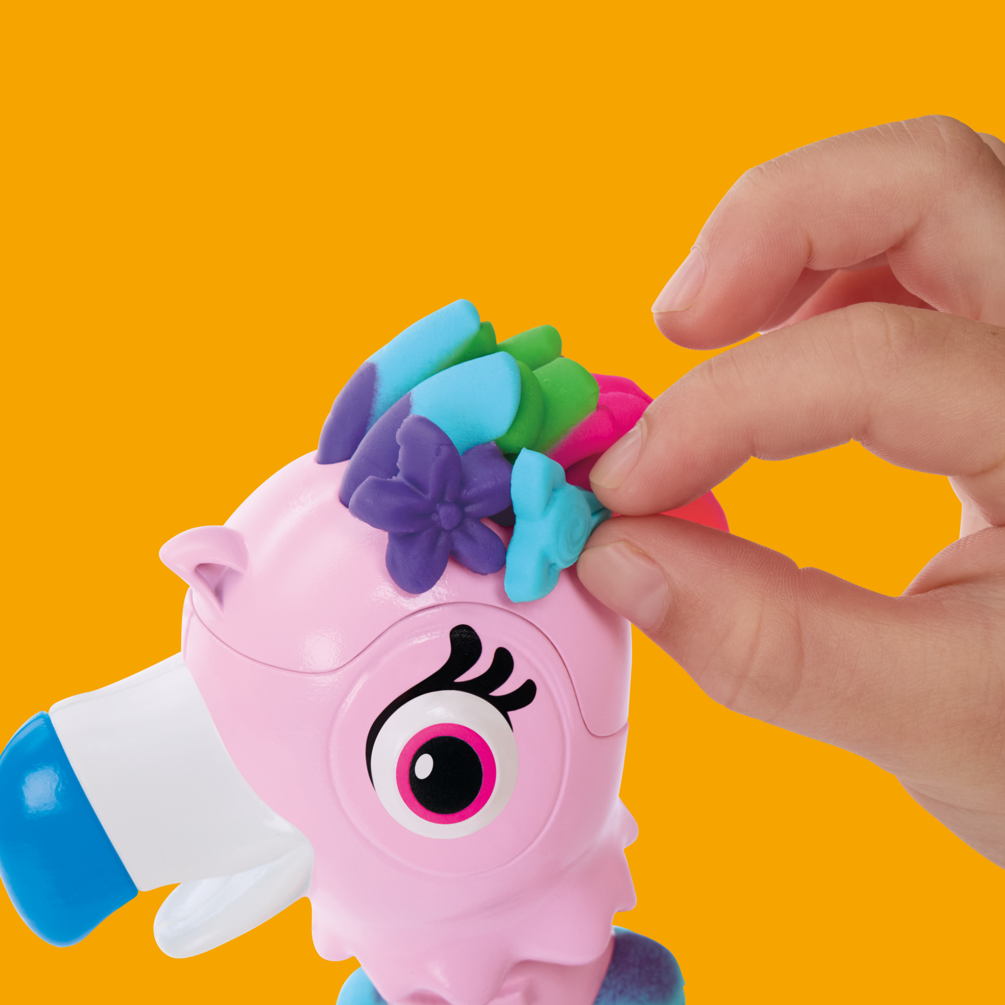Play-Doh Flamant rose rigolo, coffret de pâte à modeler avec 5 accessoires, jouets d'animaux, loisirs créatifs pour enfants, dès 3 ans