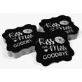 thumbnail image 4 of Inkdotpot Pack Of 100 Real Silver Foil Bracket Shape Paper Tags Kiss The Miss Goodbye Bridal Shower Favor Hang Tags, 4 of 7