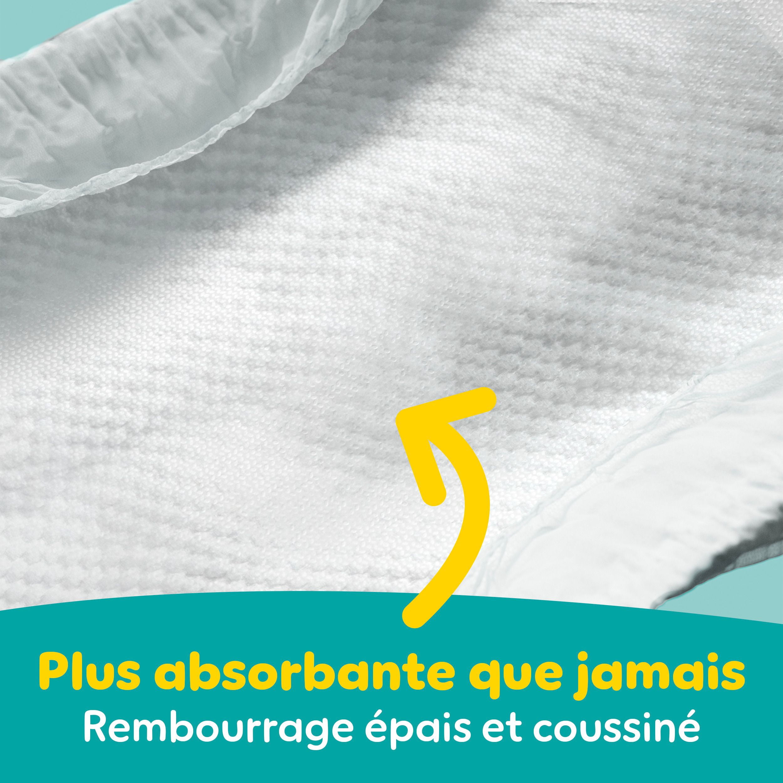Pampers Baby Dry Ultra Couches, Taille (- lbs