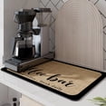 thumbnail image 4 of Placemat Coffee Bar Mat for Countertops Absorbent Rubber Quick Drying Stain- Kitchen Mat for Drink Bar Accessories and Dish Drying, 4 of 7