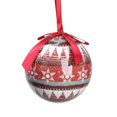 thumbnail image 2 of Suncoda Holiday Ball, Holiday Ball Ornament Tree Ornament, 2.8 Inch Multi-Style Holiday Light Bulb Ornament Holiday Tree Ornament Tree Dress Family Party Holiday Ornament, 2 of 6