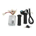 thumbnail image 1 of Throttle Grip With Lock, Motor Brush Speed Controller Heat Sinking 1000W Clear  For Mini Bike Replacement For East China Big Surfing For Pocket Bikes, 1 of 8