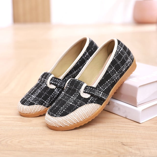 Cameland Chaussures Mode Femmes Respirantes Décontractées Bout Rond Confortables Chaussures Décontractées
