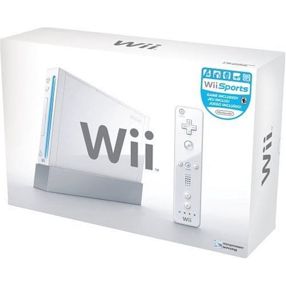 Refurbished Nintendo Wii Console White with Wii Sports Bundle