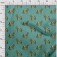 thumbnail image 2 of oneOone Viscose Chiffon Fabric Horse Block Print Sewing Fabric BTY 42 Inch Wide, 2 of 4