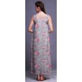 thumbnail image 2 of Bimba Rayonne Rayonne Chemises de Nuit pour Femmes Maxi Imprimées Vêtements de Nuit Robe de Nuit-P, 2 of 5
