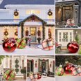 thumbnail image 4 of Christmas Ball Pvc Inflatable Ball Christmas Decoration 23.6 Inch Christmas Ball Christmas Indoor Outdoor Crafts Decoration PVC Inflatable Ball Family Christmas Holiday Party Ball, 4 of 6