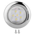 thumbnail image 1 of LED Dome Light, Energy Saving Long Lighting Range RV Interior Light Stainless Steel  For Large Deck Ships Consoles, 1 of 8