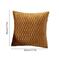 thumbnail image 3 of Solid Colour Velvet Pleated Pillow Set Sofa Cushion Bedside Cushion Office Lumbar Support Lumbar Protection, 3 of 6