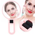 thumbnail image 3 of Handheld Mirror Round Vanity Mirror 5x Magnifying Makeup Mirror Doublesided Cosmmetic Mirror Double Sided Mirror Cosmmetic Mirror For Hotel For Travel For Home, 3 of 7