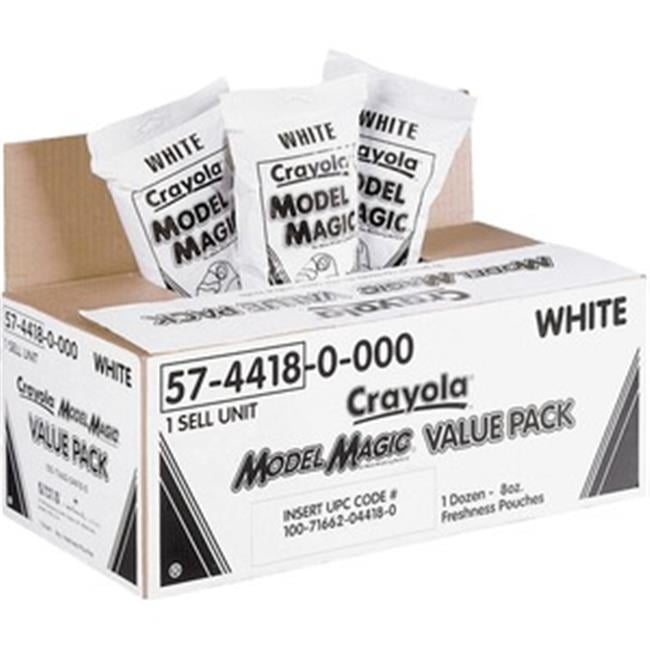 Crayola  8 oz Model Magic Clay, White - Pack of 12