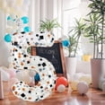 thumbnail image 4 of YAOMOBB Aluminum Film Balloon Eye catching Number Balloon Inflatable Decorative Fragment Printing for Parties, 4 of 7
