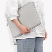 Vrorvz Large Capacity Laptop Bag for Business and Office with 15.6 Inch Laptop Sleeve Splashproof Water Repellent Computer Bag with Shoulder Strap for Travel and Home