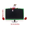 thumbnail image 2 of Birdeem Christmas Decorations for the Home, 1 Pack Christmas Computer Monitor Border Cover Tv Monitor Cover Elastic Laptop Computer Cover for Xmas Home Office Computer Decoration, 2 of 5