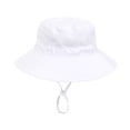 thumbnail image 4 of XZNGL Toddler Baby Summer Sun Protection Fashion Solid Color Sun-Hat Cute Sunscreen Hat Cap, 4 of 10