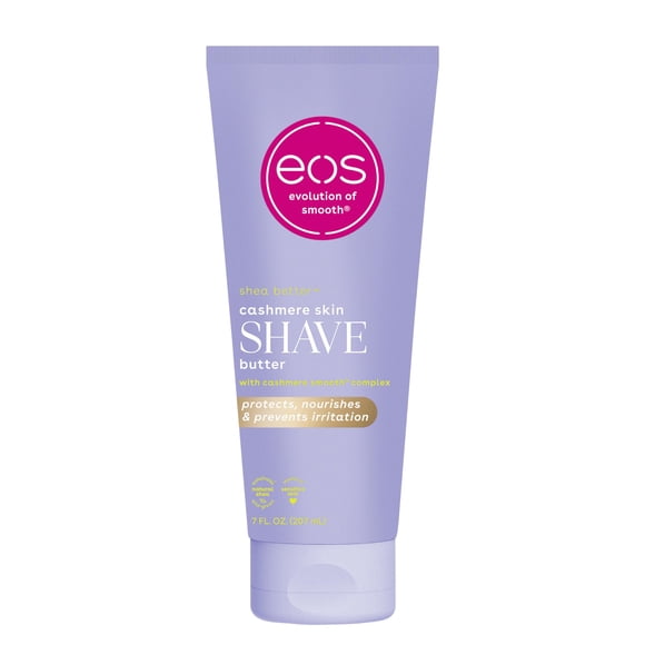 eos Collection Peau de Cachemire Beurre à Raser - Crème à Raser Parfumée Vanille Cachemire Non Moussante 7 fl oz