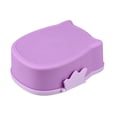 thumbnail image 2 of TIMIFIS The Boxes Boîte à Lunch Hibou Contenant Alimentaire Boîte de Rangement Boîte Bento Portable Violet Gadgets de Cuisine, 2 of 3