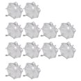 thumbnail image 1 of pitrice 12 Pieces Umbrella Shape Creative Candy Boxes for Halloween Party Favors White, 1 of 9