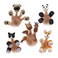thumbnail image 4 of TIELUTT 5PCS/Set Cute Animal Finger Hand Novelty For Kidss Birthday Party Finger Tip Extension Catchers Finger Guard Touchscreen Finger Sleeve Finger Lakes Coffee Puppets on Strings, 4 of 8