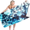 thumbnail image 3 of Meitianfacai 60x30Inch Oversized Microfiber Beach Towel Colorful Print Pattern Beach Towel Super Soft Absorbent Quick-drying Sandproof Beach Towel Indoor Outdoor Vacation Yoga Pool Camping Towels, 3 of 4