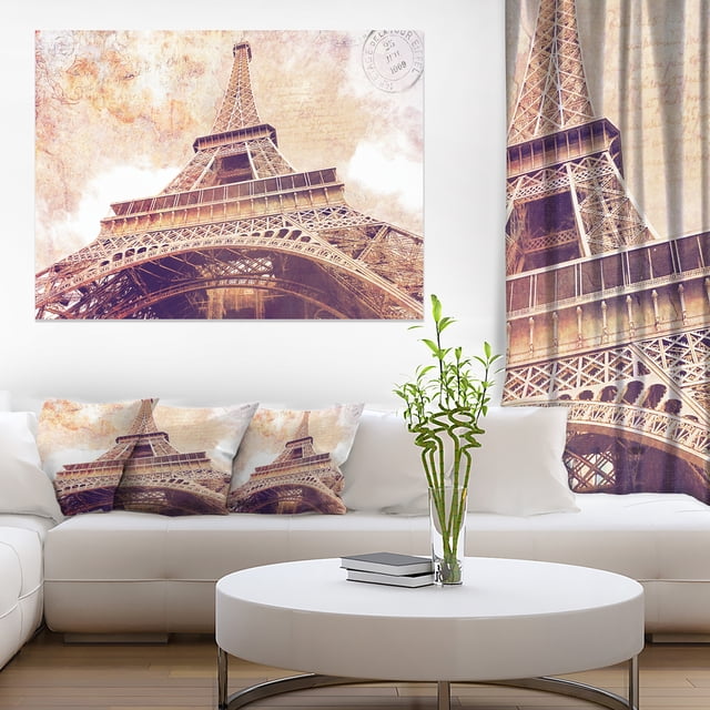 Design Art - Paris Paris Tour Eiffel Paris Carte Postale Design