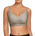thumbnail image 3 of Fvwitlyh Wonderbra Women'S Front Fastening Bra With Underwire Full Coverage Bra Grey,XL, 3 of 5