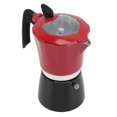 thumbnail image 3 of Stovetop Coffee Maker, Easy To Use Reliable Moka Pot Beautiful  For Travel Green Red,Red Black, 3 of 8