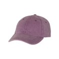 thumbnail image 2 of Sportsman Pigment-Dyed Cap, Adjustable, Wine, 2 of 3