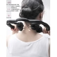thumbnail image 2 of -Roue Rouleau de Massage en Mousse pour Tissus Profonds Rouleau Musculaire pour Jambes Cou; Outil de Récupération Portable pour le Dos pour Yoga Pilates; Mise en Forme, 2 of 7