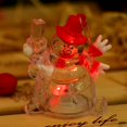 thumbnail image 4 of Transparent Santa Snowman Veilleuse LED Lumineuse Suspendue Décoration, 4 of 9