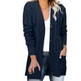 thumbnail image 1 of 2025 Womens Casual Knit Cardigan Pregnancy Sweaters for Women Sweater Large Size Loose Fall Cardigans Button, 1 of 4