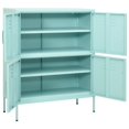 thumbnail image 4 of vidaXL Storage Cabinet Mint 80x35x101.5 cm Steel, 4 of 5