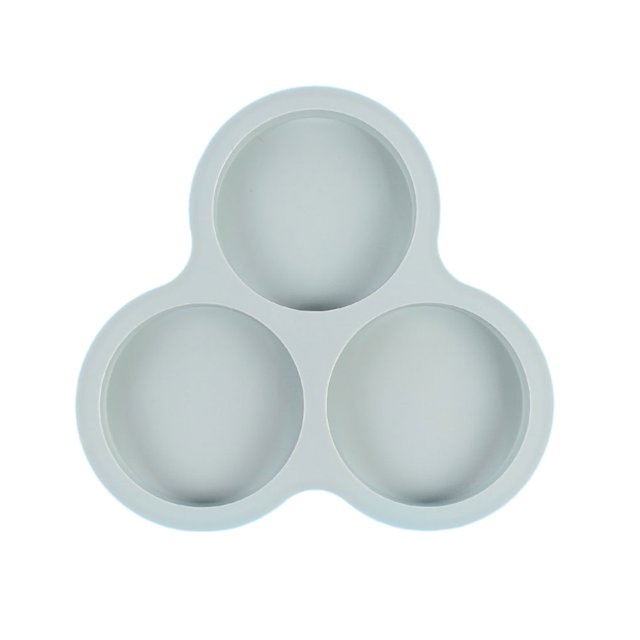 Redempat Non-Stick And Easy To Clean Silicone Egg Mold Enjoy Egg Shaping And Cleanup grey