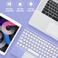 thumbnail image 3 of Ensemble de Clavier Bluetooth Sans Fil Portable Mouse pour Android Ios Windows Téléphone Tablette Noir 10 Pouces, 3 of 5