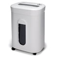 thumbnail image 1 of Aurora AU1060MA Professional Grade 10-Sheet High Security Micro-Cut Paper and Credit Card Shredder/ 60 Minutes/Security Level P-5, White, AU1060MA 10-Sheet High Security Microcut, 1 of 4