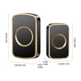 thumbnail image 3 of Wireless Doorbell Household No Need For Batteries Large Volume Pager, 3 of 3