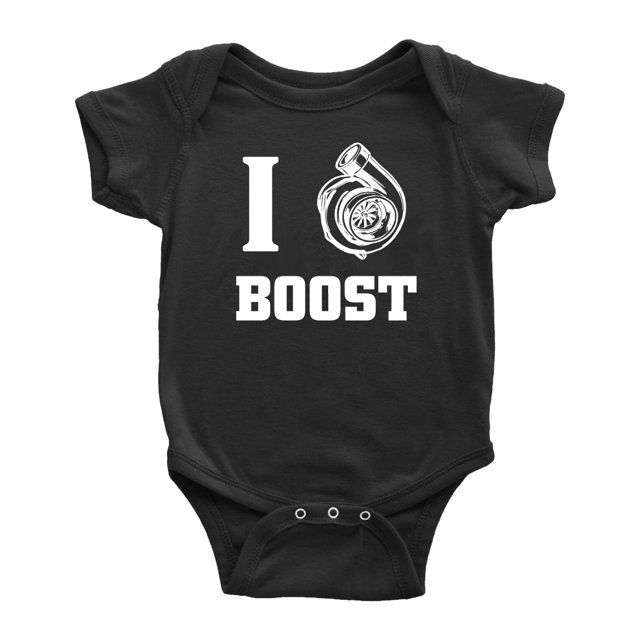 Justaucorps Amusant pour Bébé « Boost Engine » Garçon Fille Unisexe
