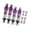 Violet, variante sur Xuanheng Trousse d'Amortisseur d'Huile en Métal 66/72 mm pour 14210 14209 1/14 Accessoires de Voiture RC Rouge